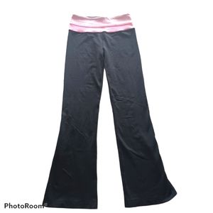 Lululemon Womens Astro Black and Pink Leggings  2